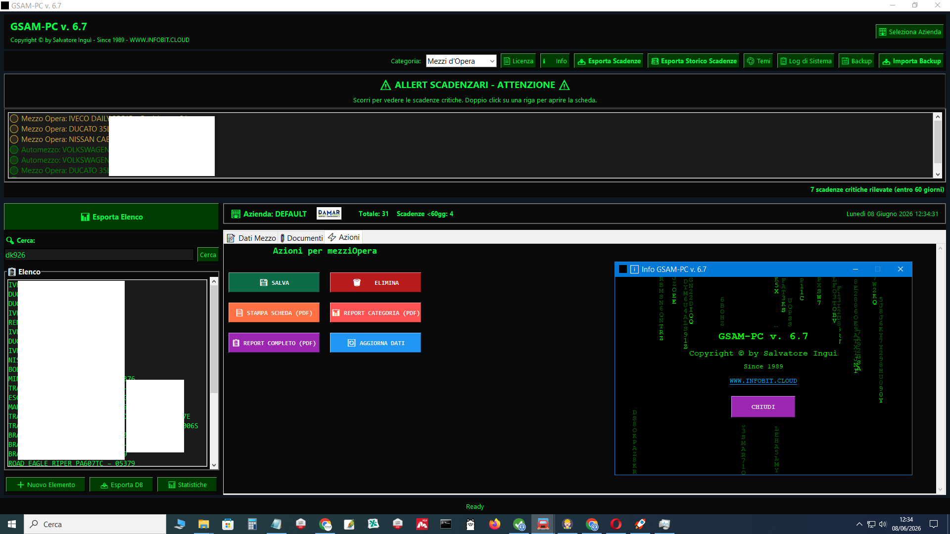GSAM-PC Screenshot